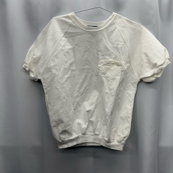 White Short Sleeve Top - Picture 1 of 11